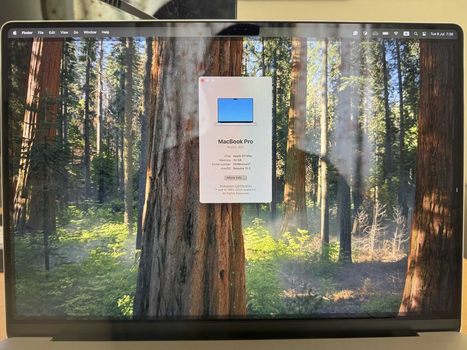 Apple MacBook Pro 16'' M1 Max 32Gb 1Tb Space Gray — миниатюра 7