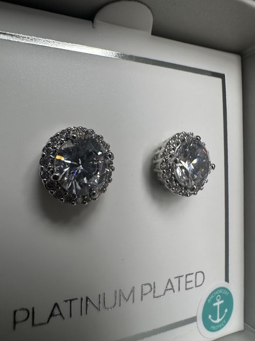 Cercei placați cu platină Icons Signature by Avon