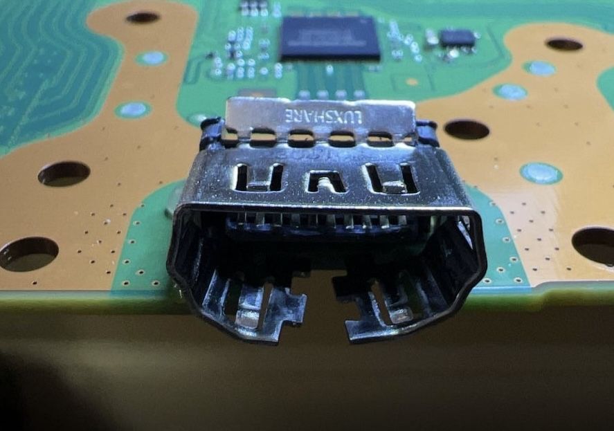 Ремонт hdmi разъем Playstation 5/4