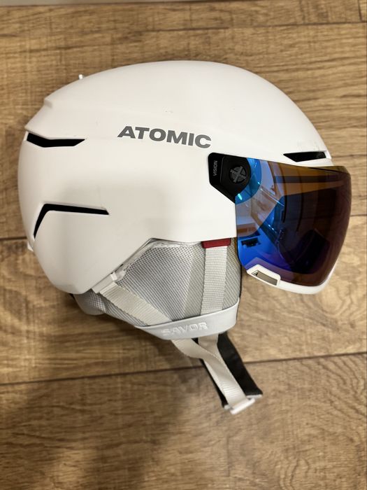 Cască de schi ATOMIC Savor Visor Stereo, alb,