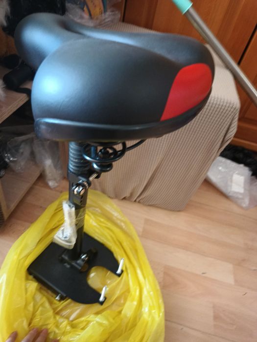 Седалка за електрически скутер, сгъваема алуминиева