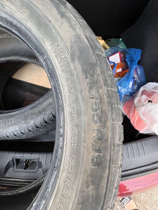 Шины летние 3 шт.  Бу