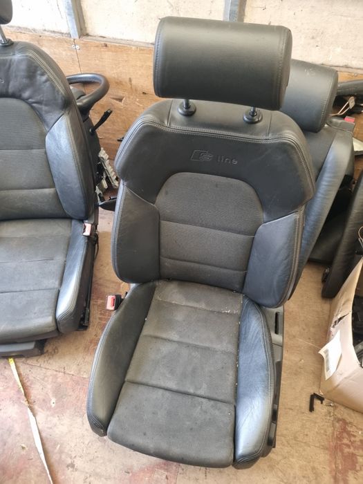 Седалки с подгрев  и кори S line за Ауди А6 Ц6 4Ф 2007г