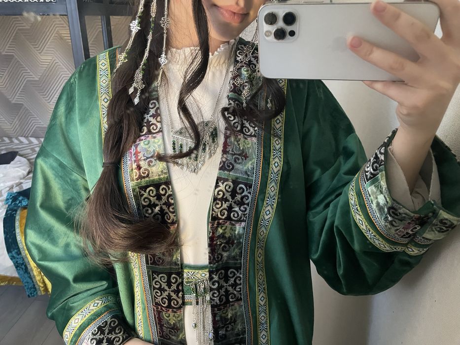 Этно, казахское платье, образ на прокат