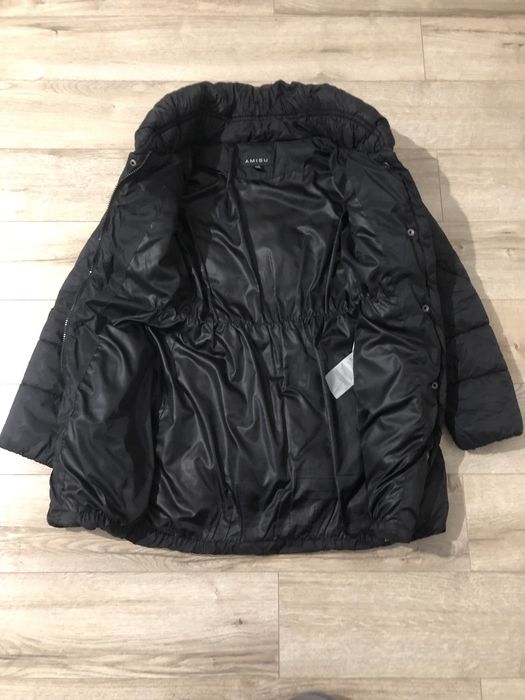 Geaca neagra lunga New Yorker, marimea 34
