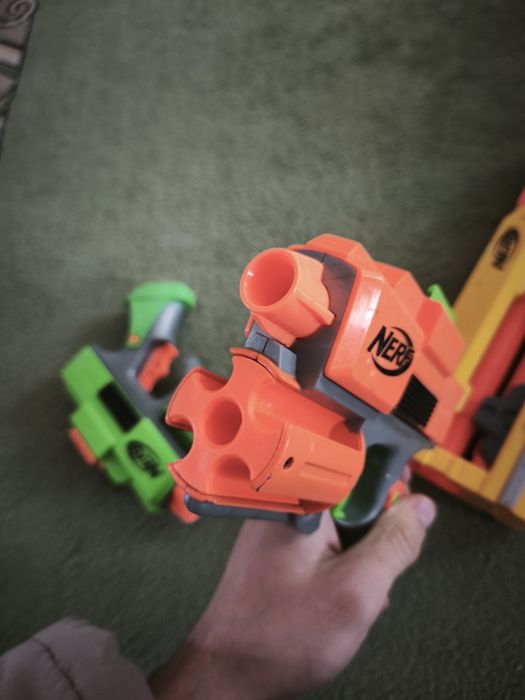 3 puști de jucărie Nerf
