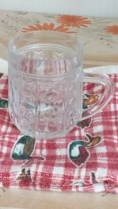 Продам стопки и кружку , хрусталь