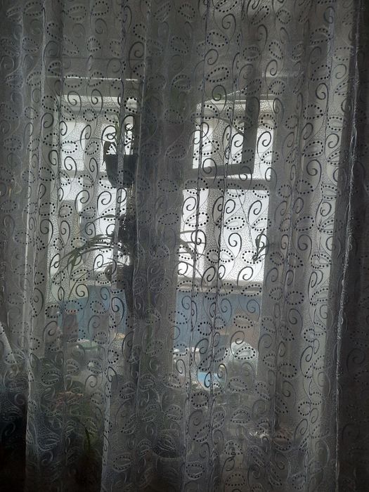 Тюль   капроновая.