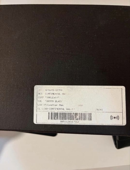 Wallet Dolce & Gabbana  100% Autentic Vitelo