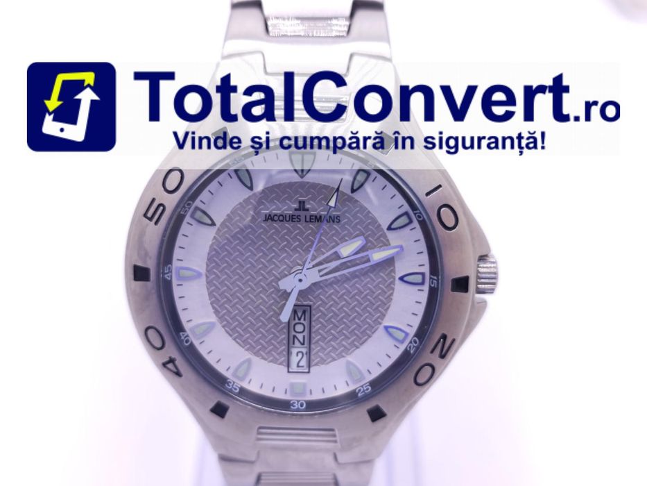 Ceas Jacques Lemans 943 Barbatesc, Garantie 24 luni | #D59784