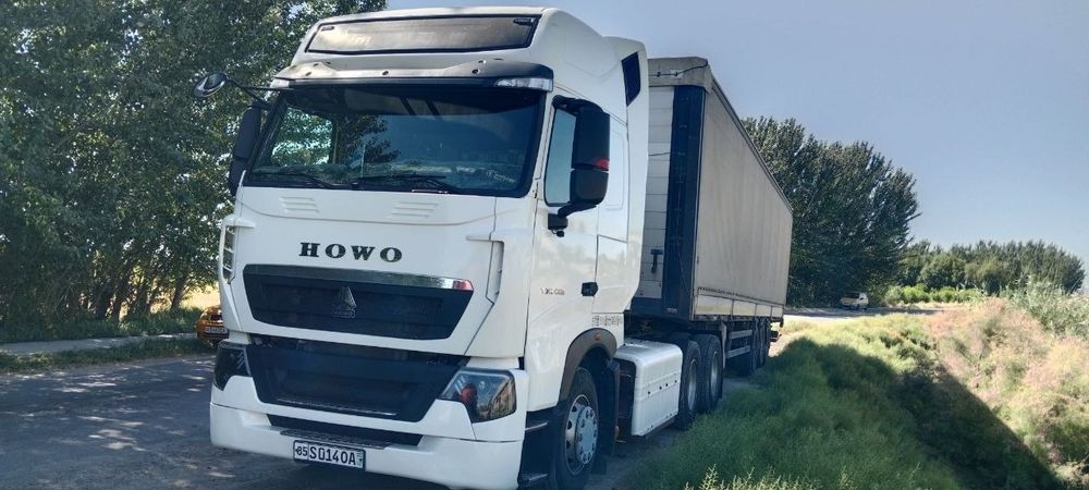HOWO T7 + UzAutoTRAILER прицеп Сотилади