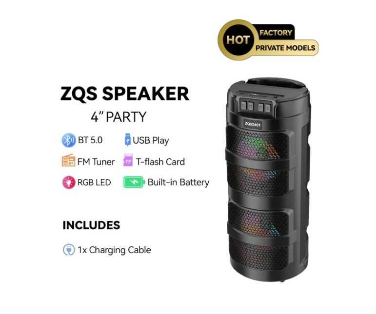 Boxa 2 speakers RGB Light, 1500 mAh baterie