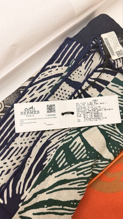 Шарф Hermes новый