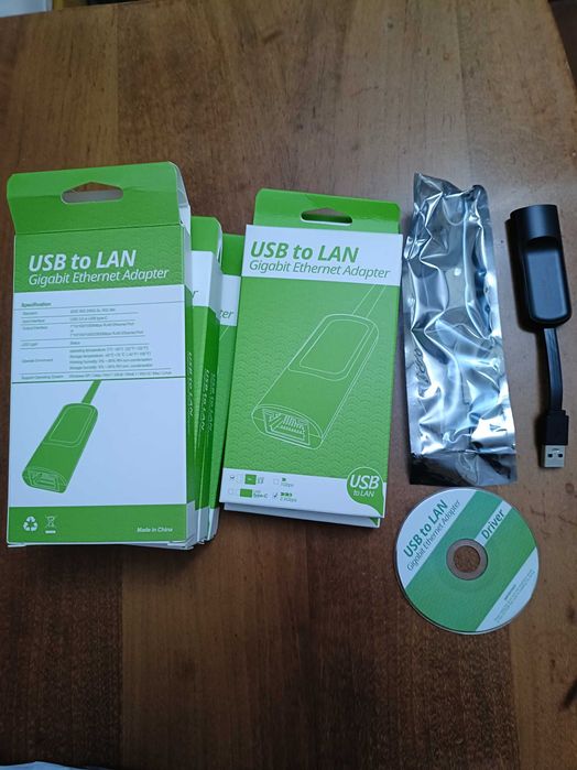 Ethernet адаптер USB-С/LAN + USB 3.0/LAN