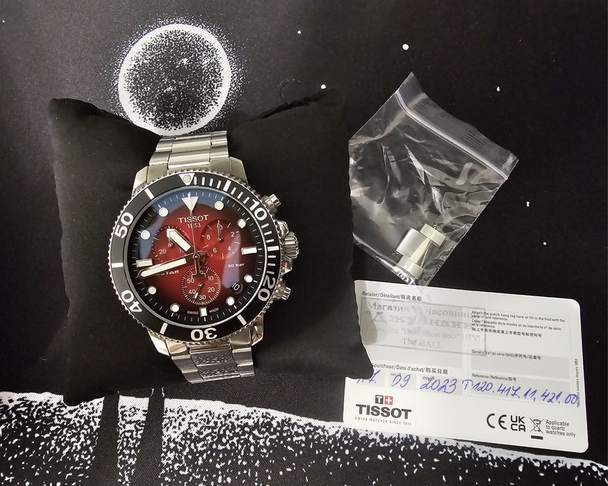 Tissot T120·417·11·421·00 Seastar 1000 Chronograph