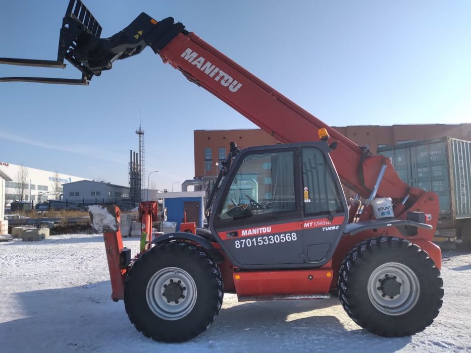 Услуги. Телескопического погрузчика MANITOU