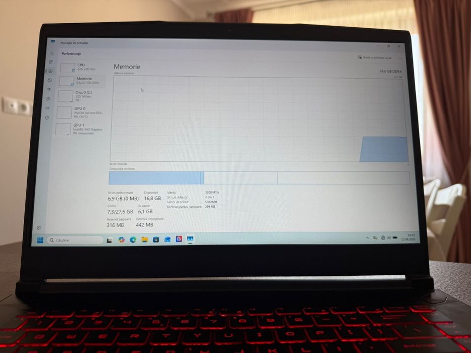 Vând Laptop  MSI THIN GF63 12-VE