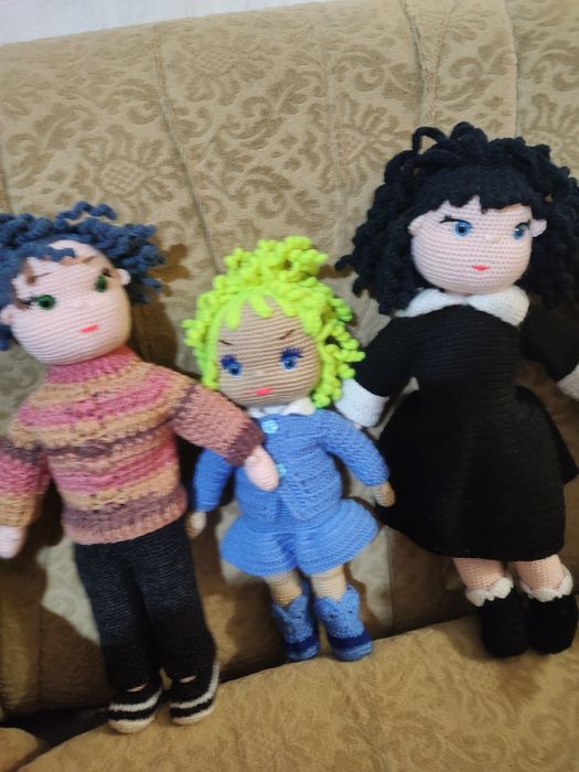 Плетени сладурски кукли