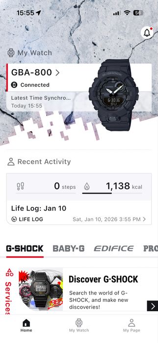 Casio G-SHOCK GBA-800-1AER