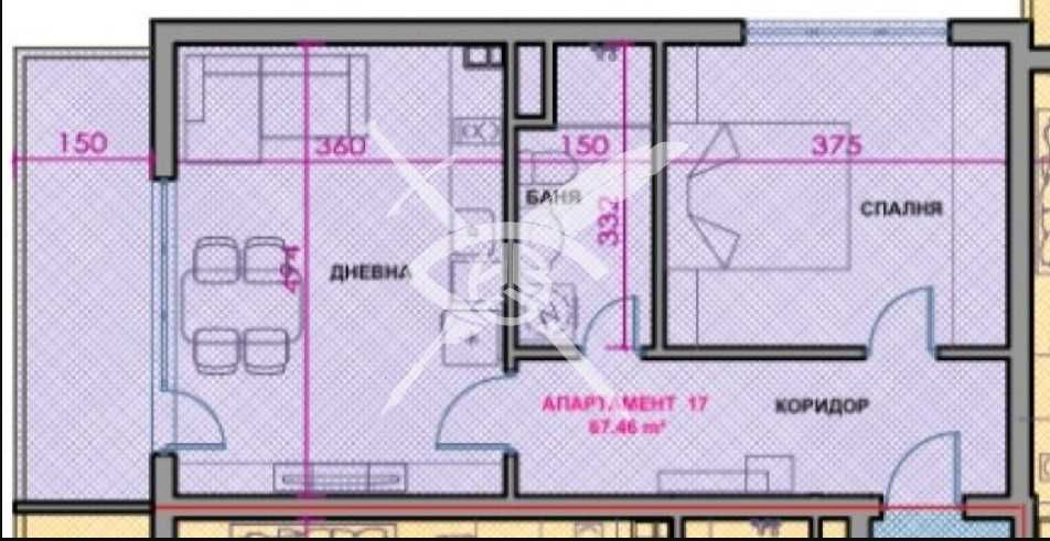 Продава се Двустаен апартамент в Поморие - 67 кв.м за 1712 €/кв.м - Снимка #1