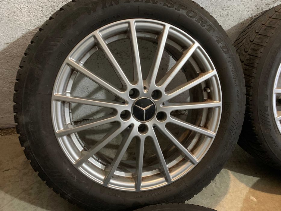 Set jante Mercedes 18” - GLA X156 - 215/55/18 iarna