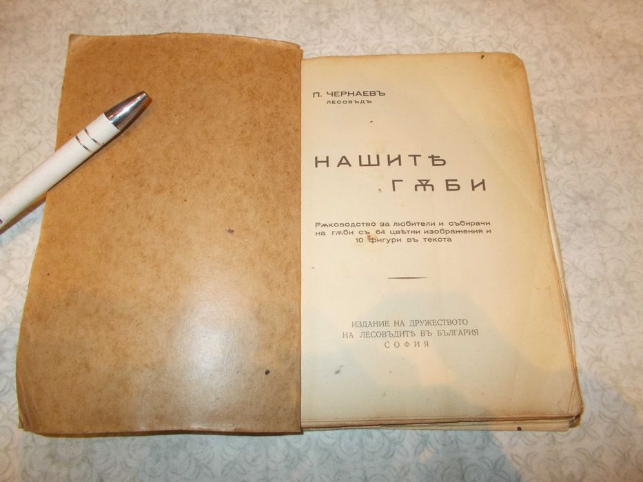 Стара книга - Нашите гъби