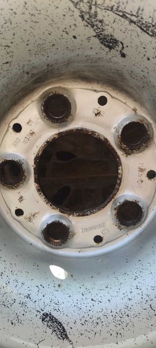 4-ри стоманени джанти за мерцедес