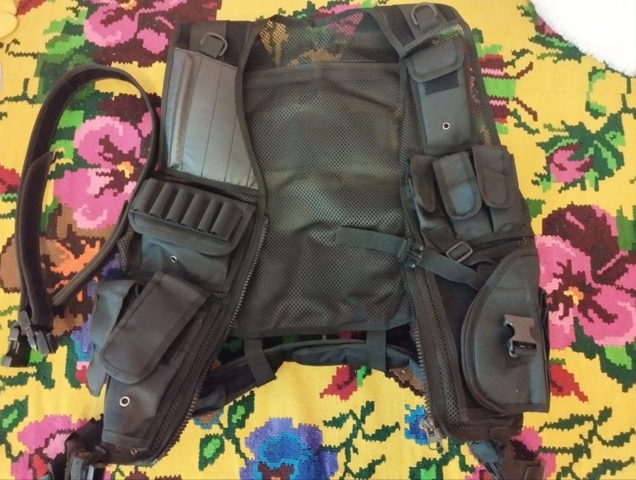 Vesta agent de paza+curea