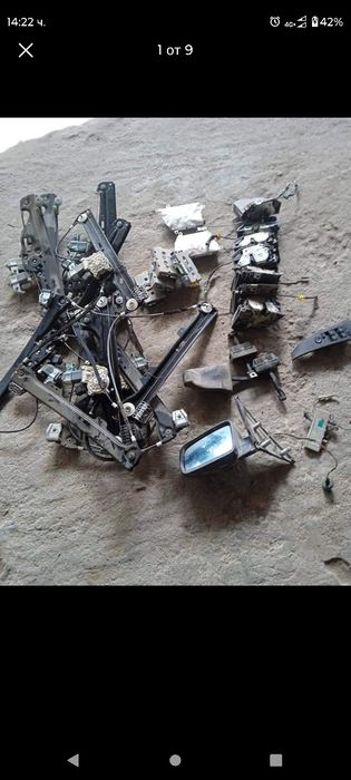 Bmw e60 налични части от снимката