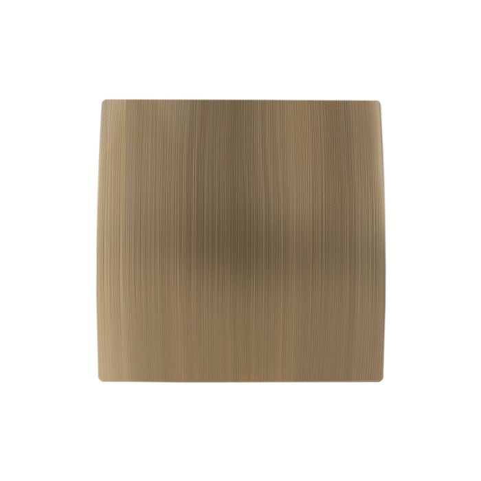 Вентилатор за баня пластмаса Злато с клапа Турбо дебит 169м3/ч