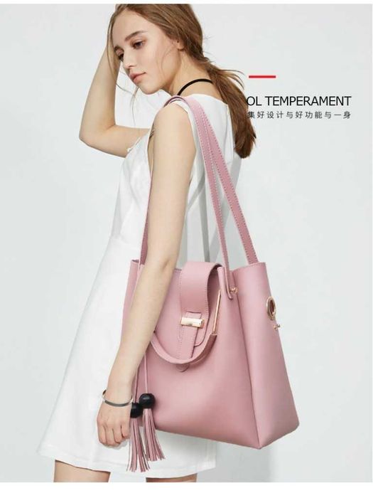 Бохо комплект от 3 черни чанти - стил и практичност