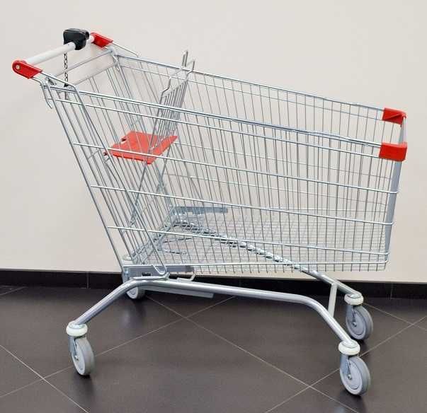 Тележка корзина арава торговая металлическая для супермаркета. Ценник