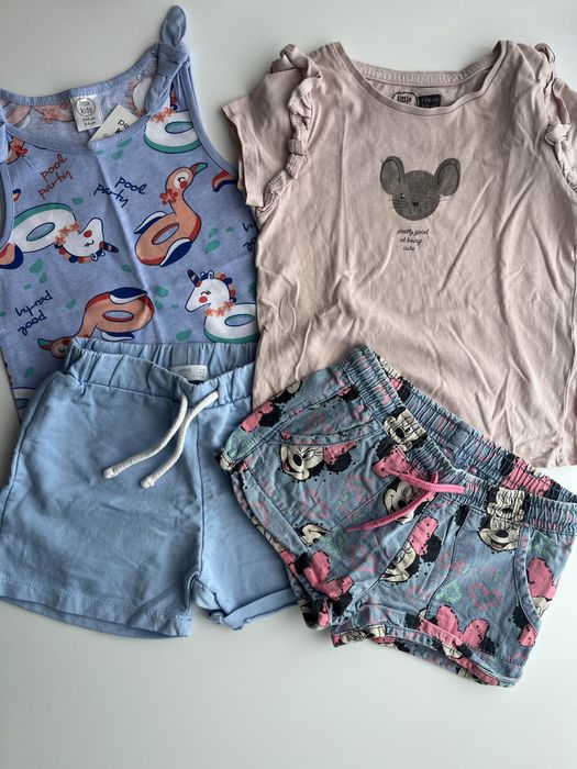 Лот за момиче/лято/ рр 110/116 -31части