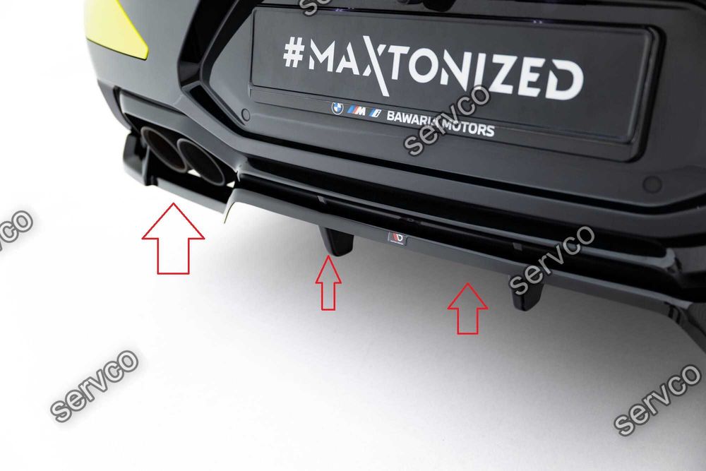 Prelungire bara spate Bmw X4M F98 Facelift 2021- v2 - Maxton Design