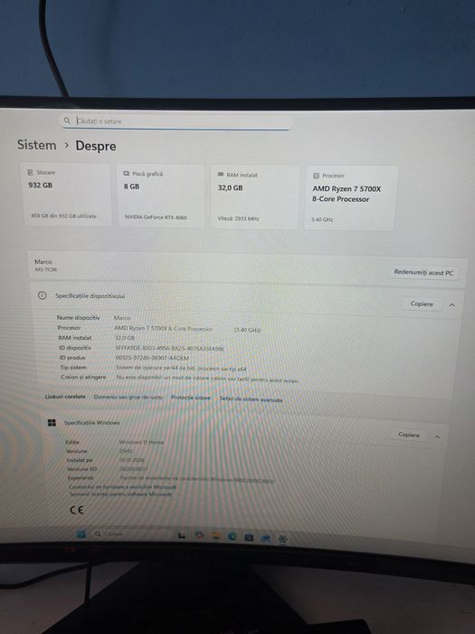 Vând sau schimb Calculator de gaming