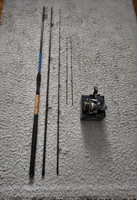 Combo feeder Daiwa N'Zon Light/Medium 3.90m + Mulineta Daiwa N'Zon Lt 6000ss