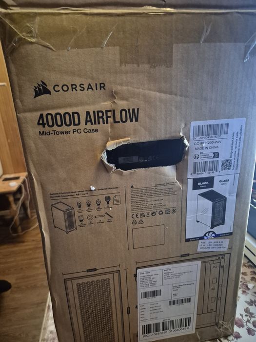 Carcasa Corsair 4000D Ariflow