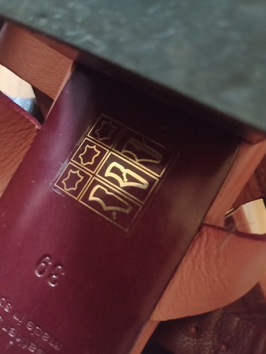 Дамски сандали естествена кожа