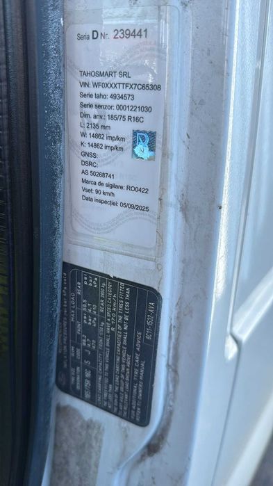 Ford Transit,  stare buna, an 2007, 282.000Km, pret 2.800 euro