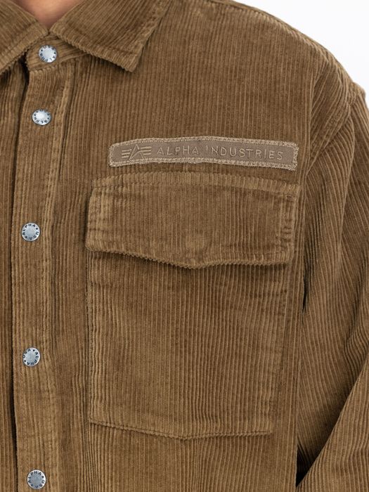 Alpha Industries Cord Overshirt ОРИГИНАЛНО мъжко яке - L и XL