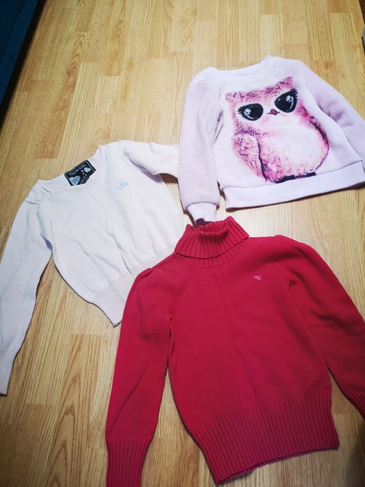 Lot hainute fetita 4-7 ani, aprox.50 buc