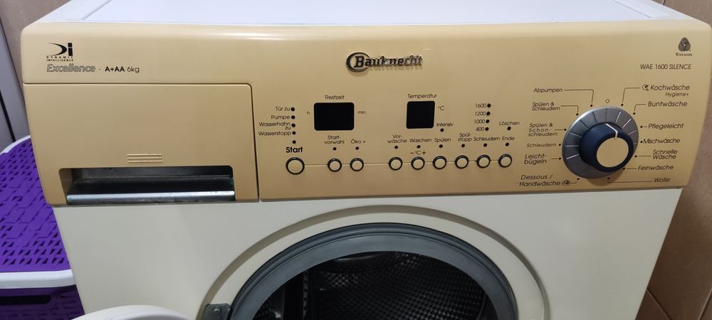 Пералня HOOVER DYNAMIC NEXT в перф.състояние и BAUKNECHT 6kg.