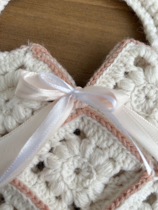 Вязаная сумака , ручная работа