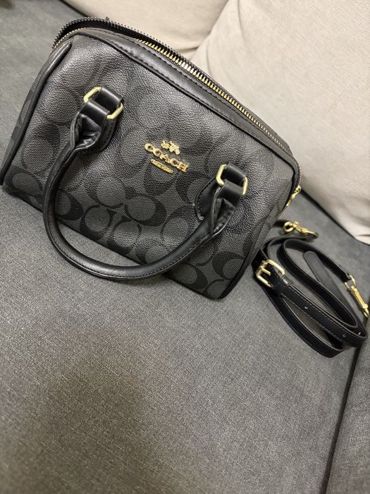 Geantă Coach Mini Boston / Satchel Monogram