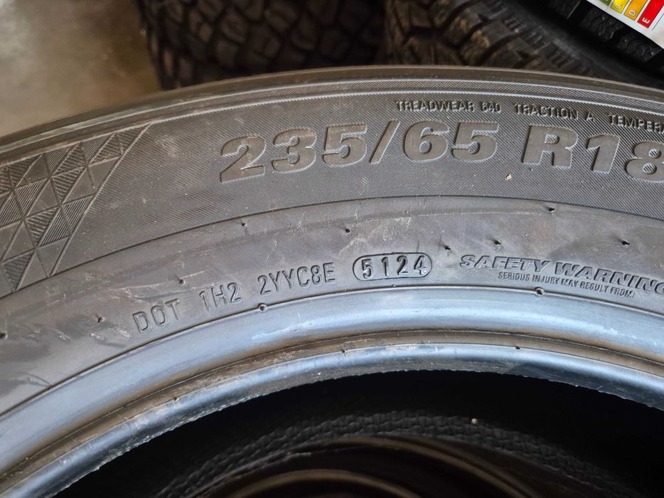 4 Anvelope de VARA - 235/65/18 110V - KUMHO CRUGEN HP71 - NOU - DOT 2025 ! Super PRET !!