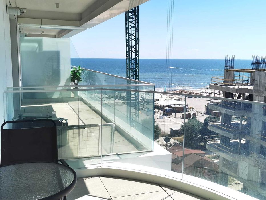 Studio de lux complet amenajat în AXXIS Nova Resort, Mamaia, prima linie la mare