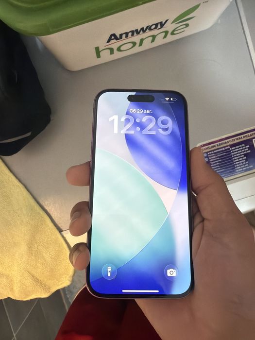 iPhone 16 розового цвета 128 гб. Чехол в подарок