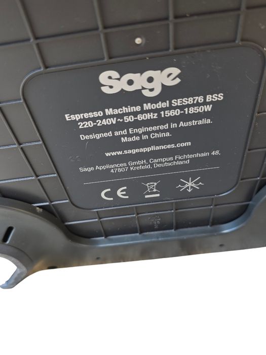 Expresor cafea Sage SES876 BSS