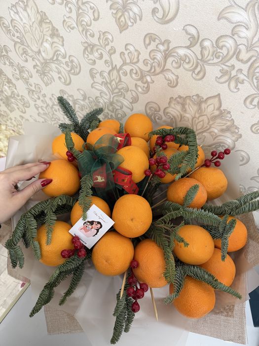 Корзина мандаринов