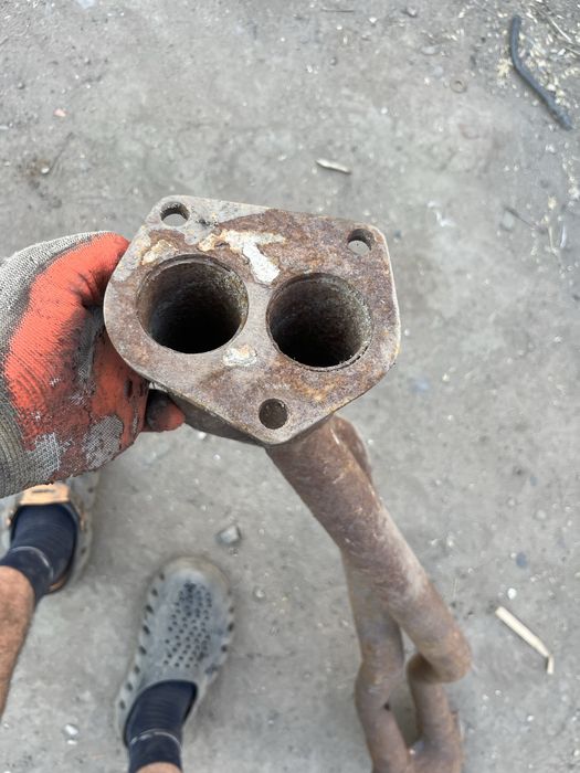 Приемная труба газель , ( штаны )
